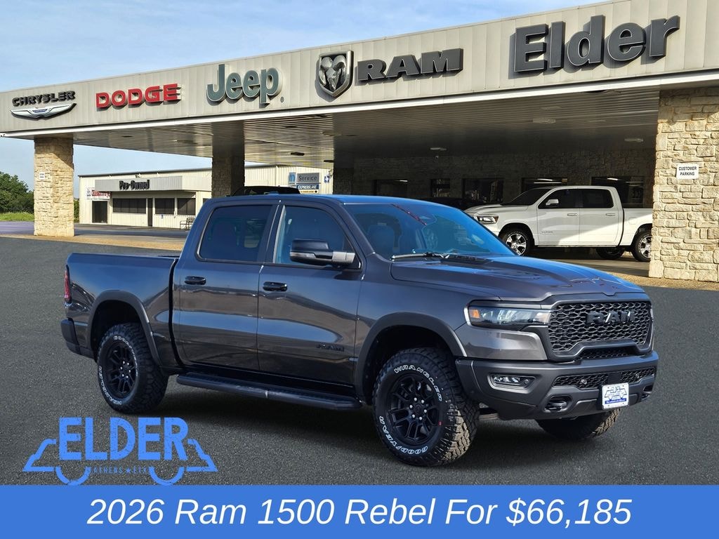 New 2026 Ram 1500 REBEL CREW CAB 4X4 5'7 BOX Pickup