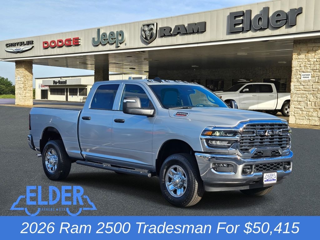 New 2026 Ram 2500 TRADESMAN CREW CAB 4X4 6'4 BOX Pickup