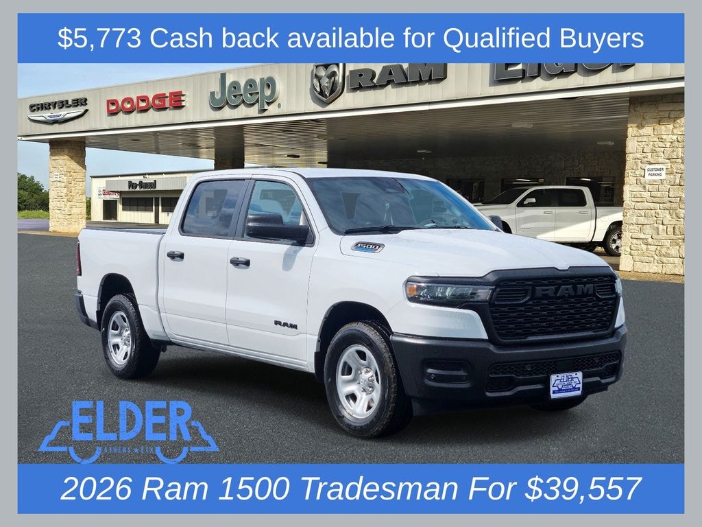 New 2026 Ram 1500 TRADESMAN CREW CAB 4X2 5'7 BOX Pickup