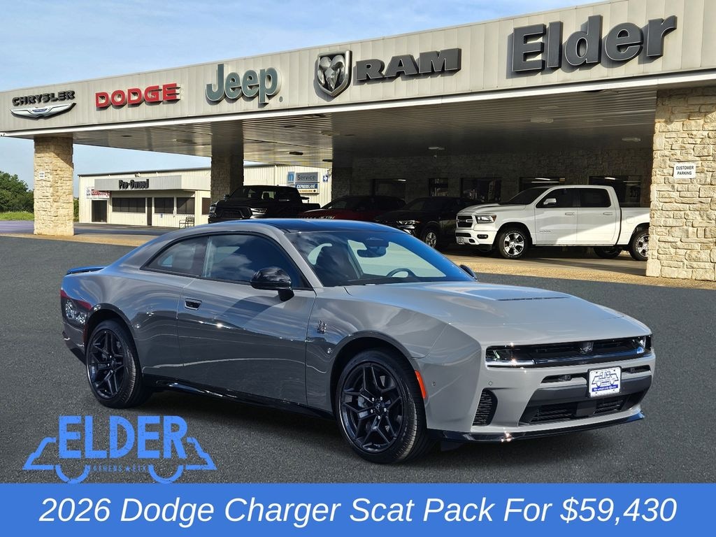 New 2026 Dodge Charger SCAT PACK 2-DOOR AWD Coupe