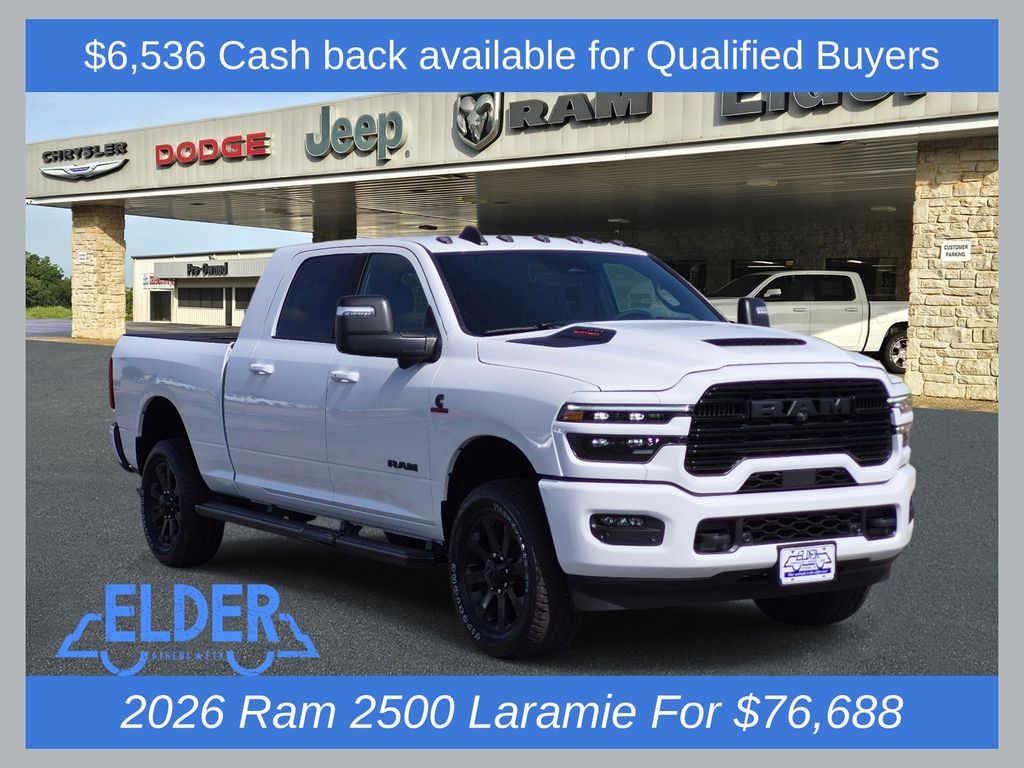 New 2026 Ram 2500 LARAMIE MEGA CAB 4X4 6'4 BOX
