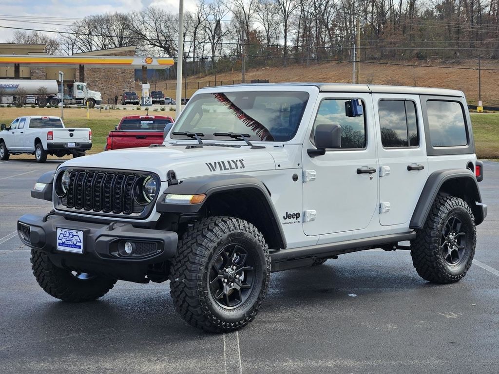 New 2026 Jeep Wrangler 4-DOOR WILLYS Sport Utility