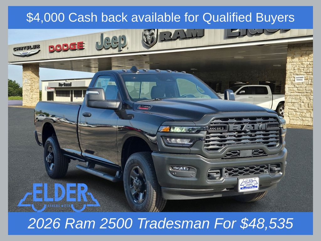 New 2026 Ram 2500 TRADESMAN REGULAR CAB 4X4 8' BOX