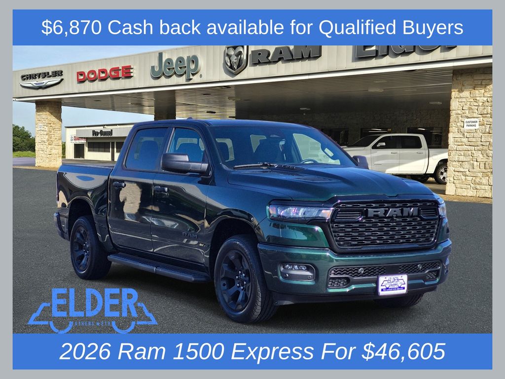 New 2026 Ram 1500 EXPRESS CREW CAB 4X4 5'7 BOX