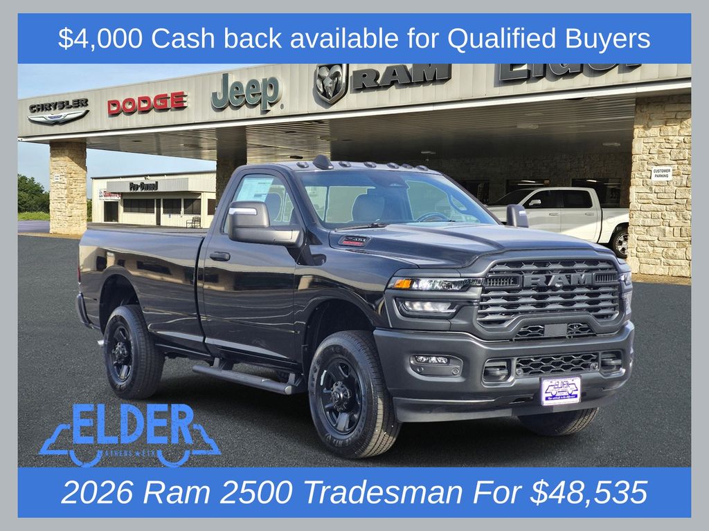 New 2026 Ram 2500 TRADESMAN REGULAR CAB 4X4 8' BOX