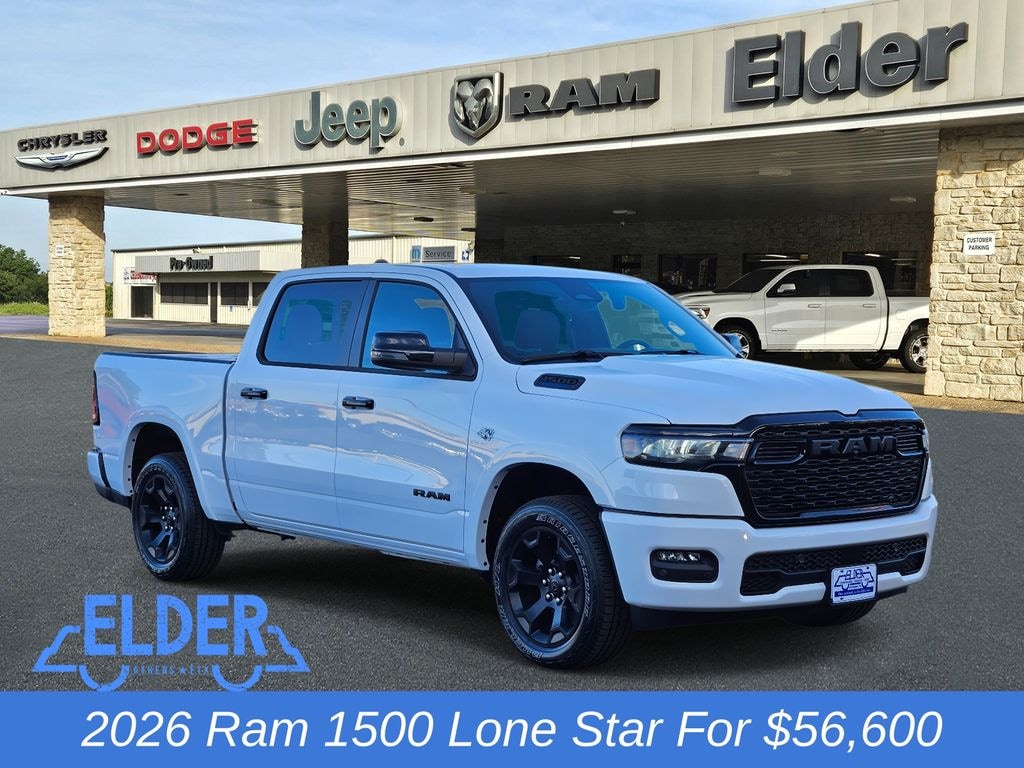 New 2026 Ram 1500 LONE STAR CREW CAB 4X4 5'7 BOX Pickup