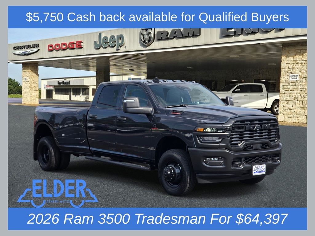 New 2026 Ram 3500 TRADESMAN CREW CAB 4X4 8' BOX