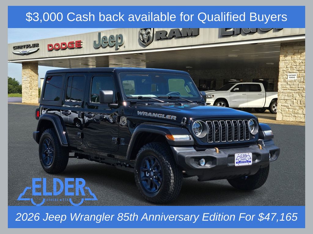 New 2026 Jeep Wrangler 4-DOOR 85TH ANNIVERSARY EDITION