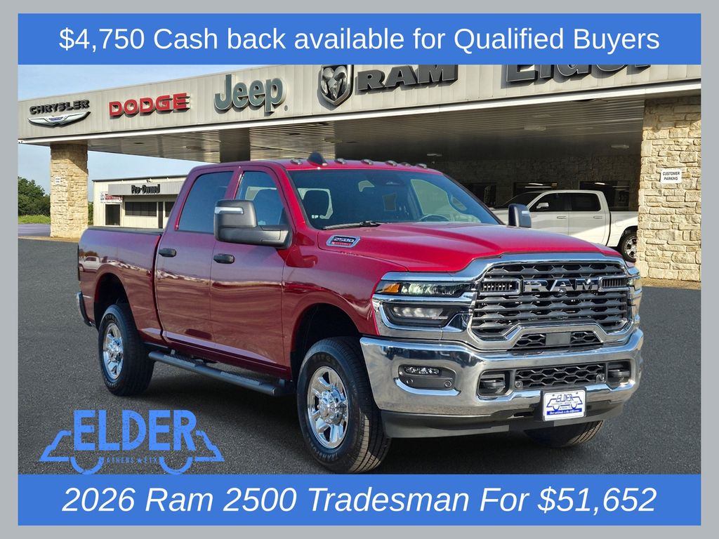 New 2026 Ram 2500 TRADESMAN CREW CAB 4X4 6'4 BOX