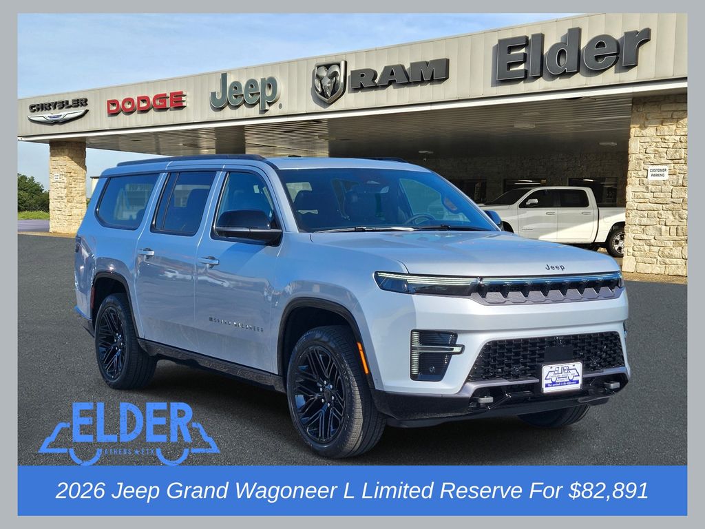 New 2026 Jeep Grand Wagoneer L LIMITED RESERVE 4X4