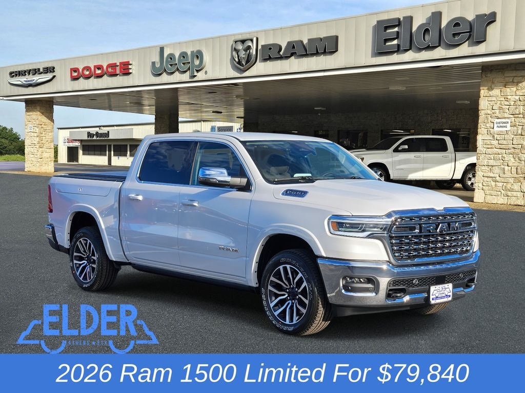 New 2026 Ram 1500 LIMITED LONGHORN CREW CAB 4X4 5'7 BOX Pickup