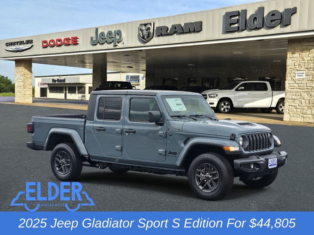 New 2025 Jeep Gladiator SPORT S 4X4 Pickup