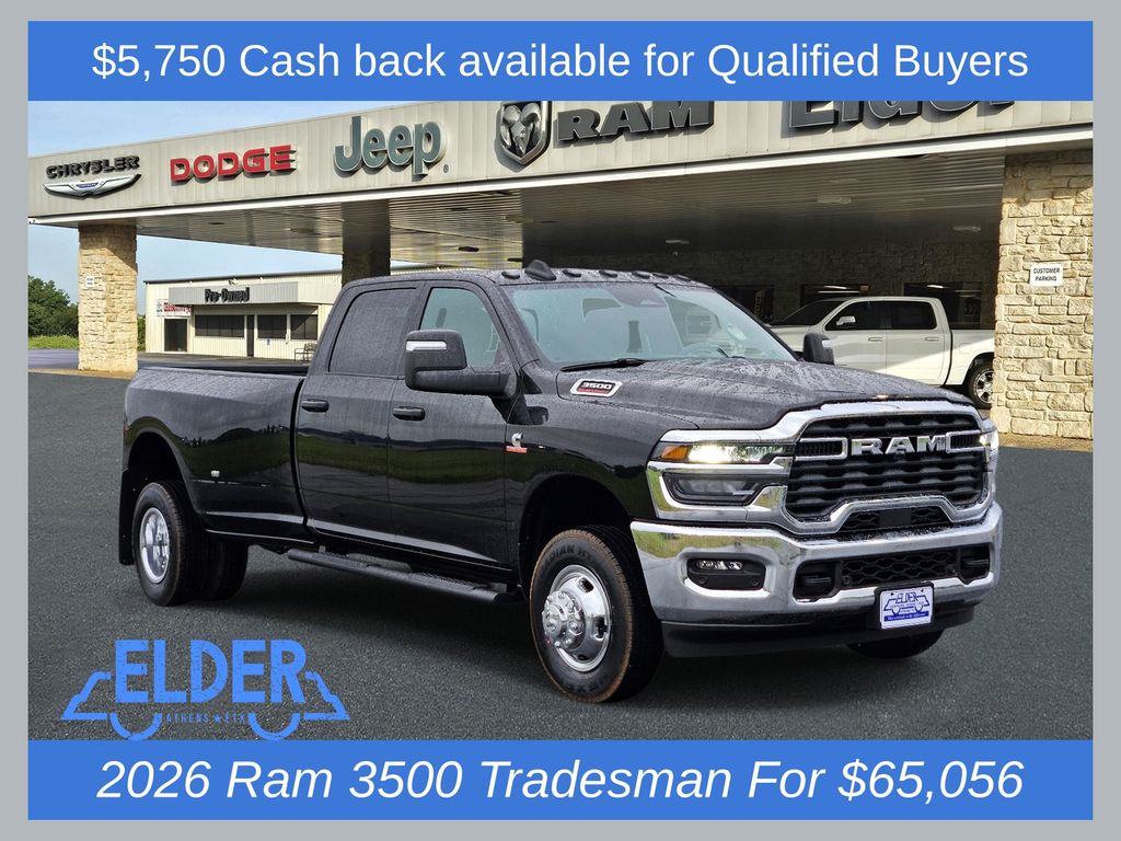 New 2026 Ram 3500 TRADESMAN CREW CAB 4X4 8' BOX