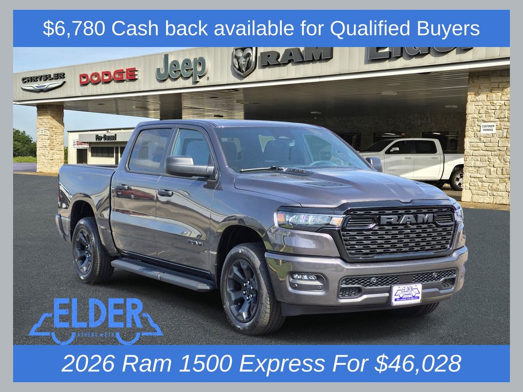 New 2026 Ram 1500 EXPRESS CREW CAB 4X4 5'7 BOX
