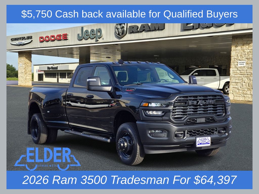 New 2026 Ram 3500 TRADESMAN CREW CAB 4X4 8' BOX