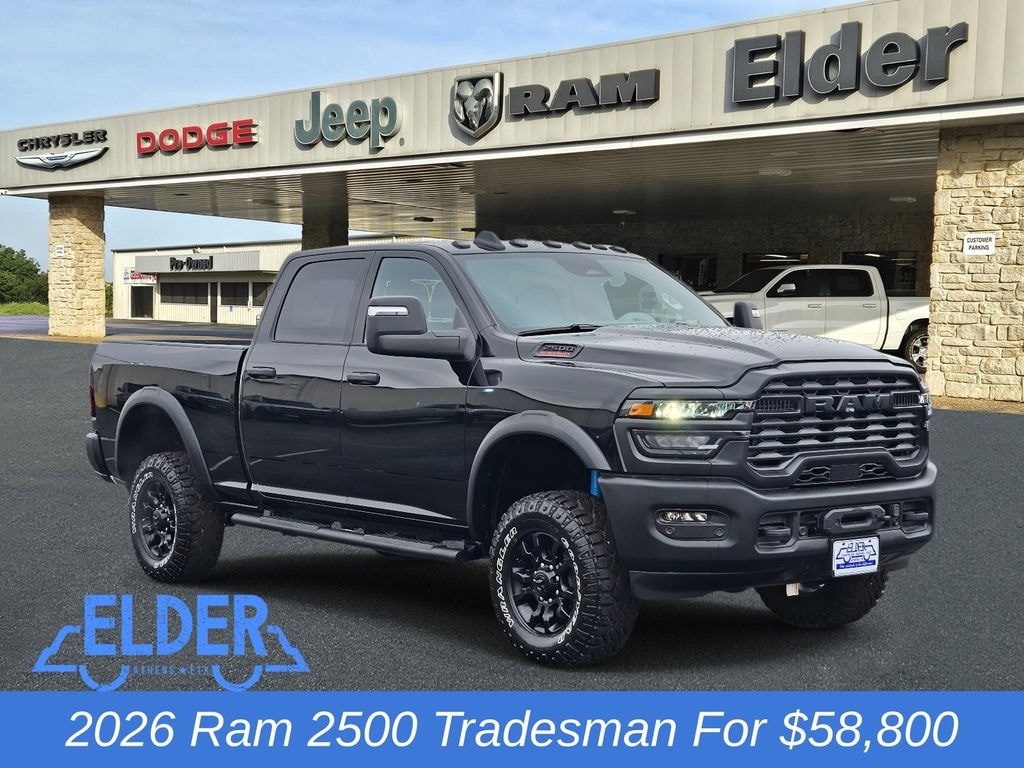 New 2026 Ram 2500 TRADESMAN CREW CAB 4X4 6'4 BOX Pickup