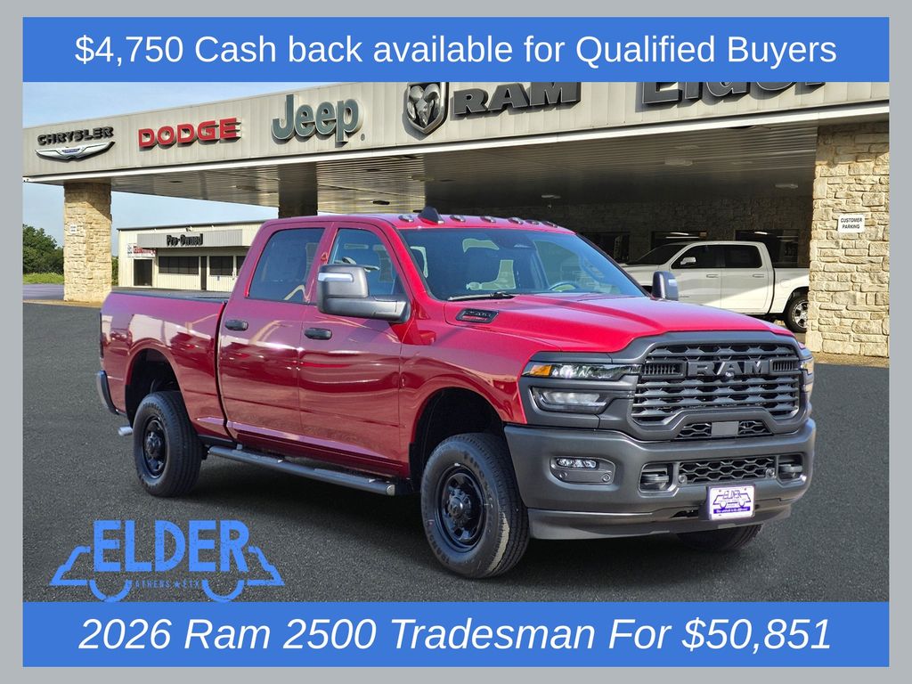 New 2026 Ram 2500 TRADESMAN CREW CAB 4X4 6'4 BOX