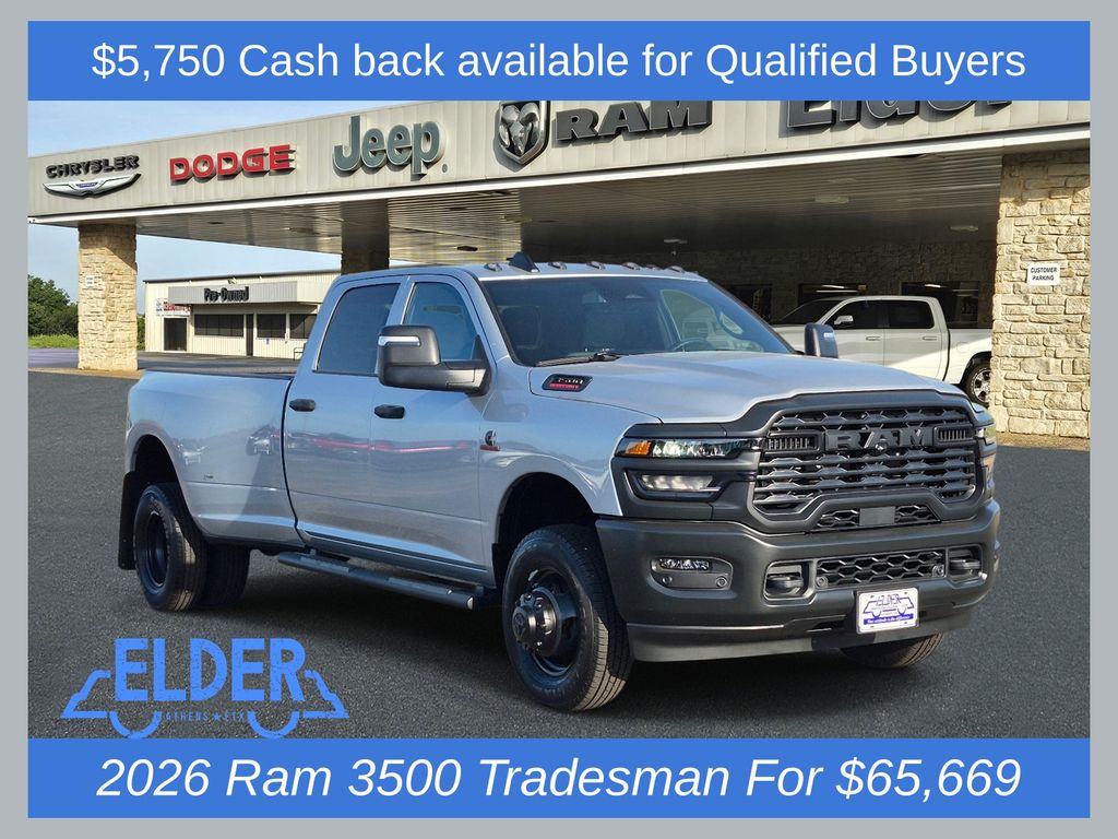 New 2026 Ram 3500 TRADESMAN CREW CAB 4X4 8' BOX