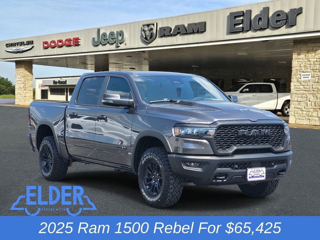 New 2025 Ram 1500 REBEL CREW CAB 4X4 5'7 BOX Pickup