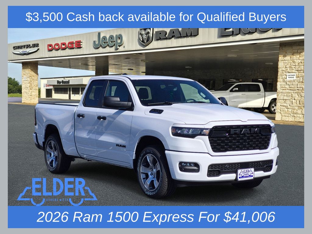 New 2026 Ram 1500 EXPRESS QUAD CAB 4X2 6'4 BOX