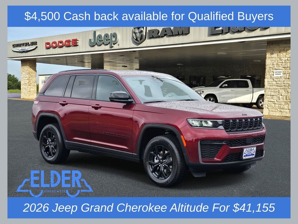 New 2026 Jeep Grand Cherokee LAREDO ALTITUDE 4X2 Sport Utility