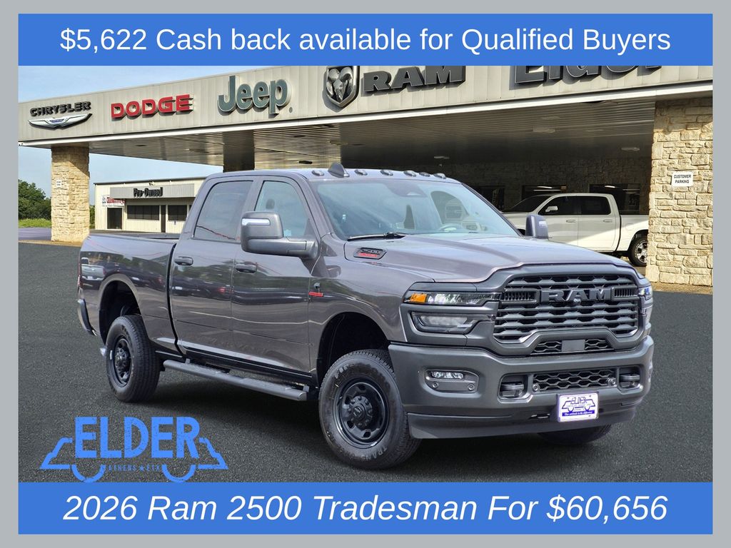 New 2026 Ram 2500 TRADESMAN CREW CAB 4X4 6'4 BOX