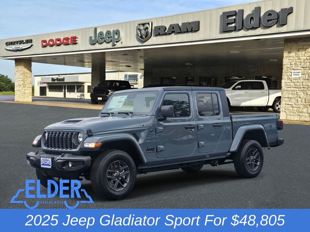 New 2025 Jeep Gladiator SPORT S 4X4 Pickup