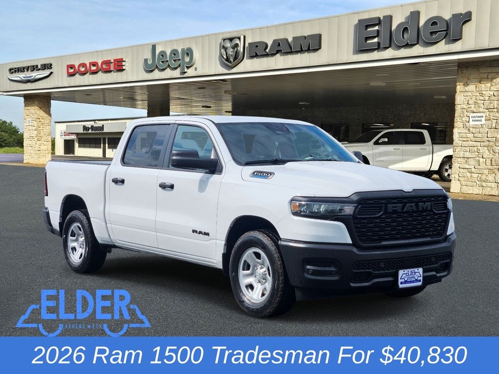 New 2026 Ram 1500 TRADESMAN CREW CAB 4X2 5'7 BOX Pickup