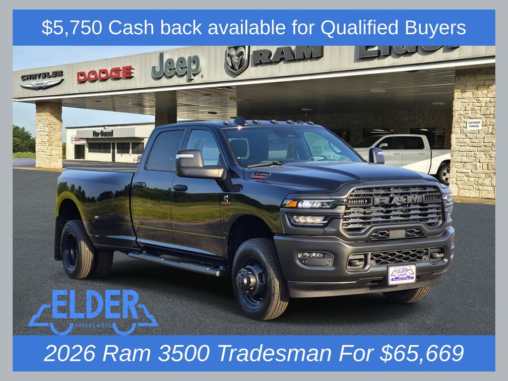 New 2026 Ram 3500 TRADESMAN CREW CAB 4X4 8' BOX
