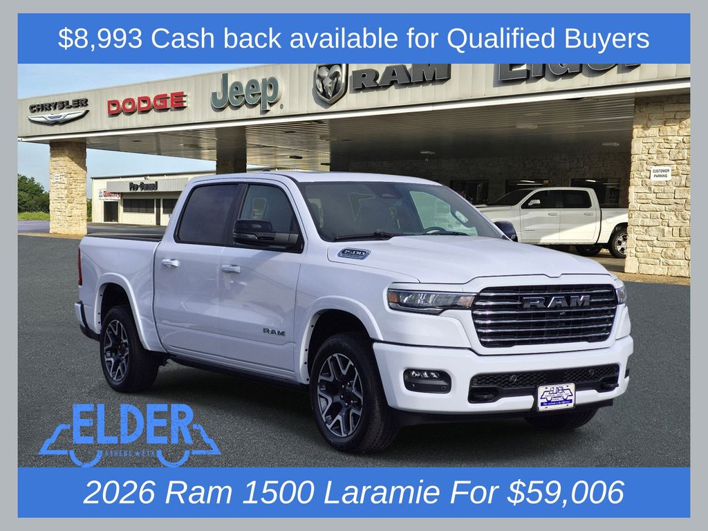 New 2026 Ram 1500 LARAMIE CREW CAB 4X4 5'7 BOX