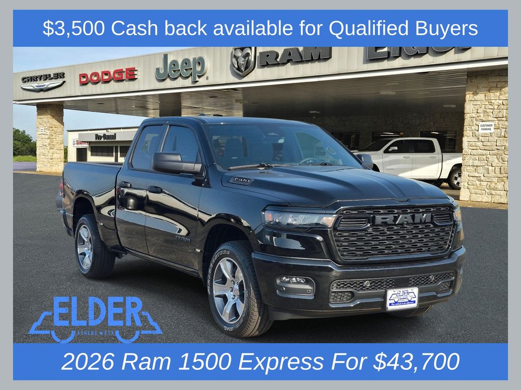New 2026 Ram 1500 EXPRESS QUAD CAB 4X2 6'4 BOX