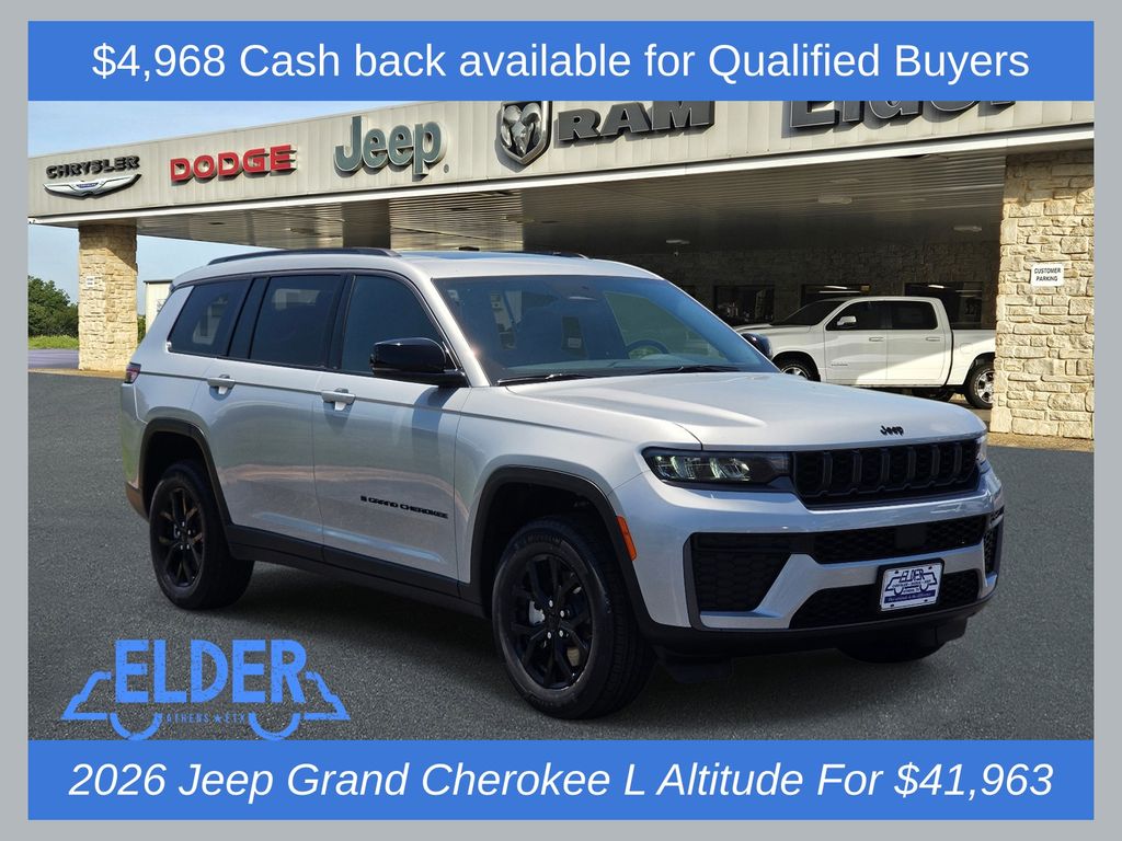 New 2026 Jeep Grand Cherokee L LAREDO ALTITUDE 4X2
