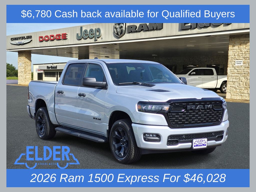 New 2026 Ram 1500 EXPRESS CREW CAB 4X4 5'7 BOX