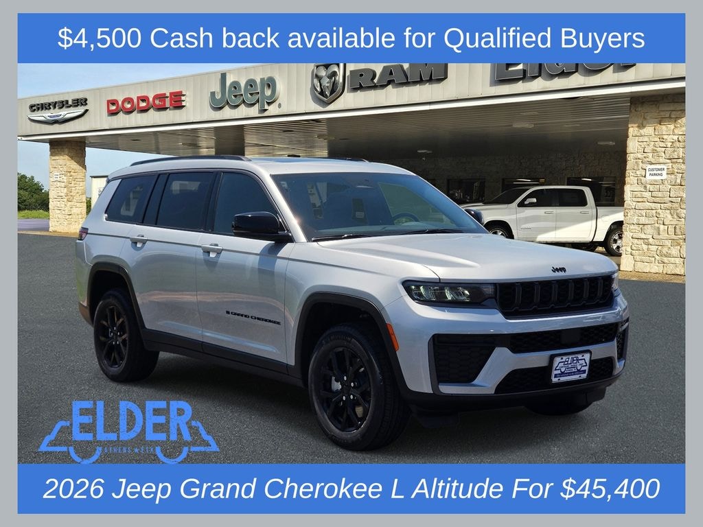 New 2026 Jeep Grand Cherokee L L LAREDO ALTITUDE 4X2 Sport Utility