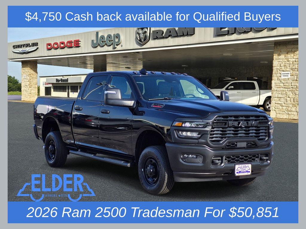 New 2026 Ram 2500 TRADESMAN CREW CAB 4X4 6'4 BOX