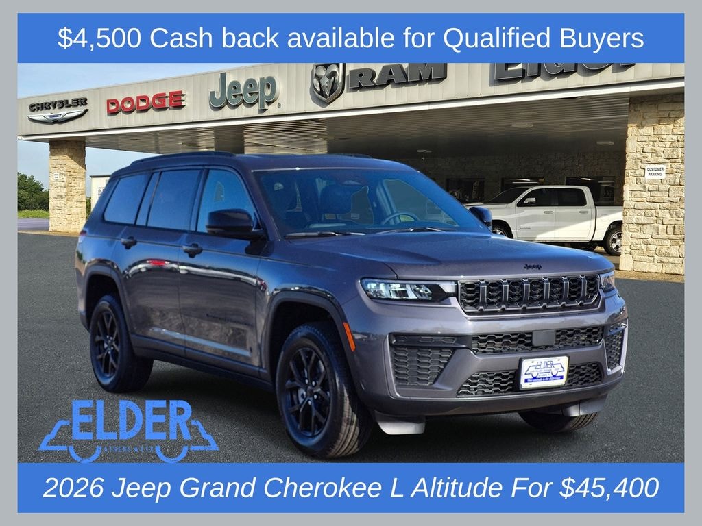 New 2026 Jeep Grand Cherokee L L LAREDO ALTITUDE 4X2 Sport Utility