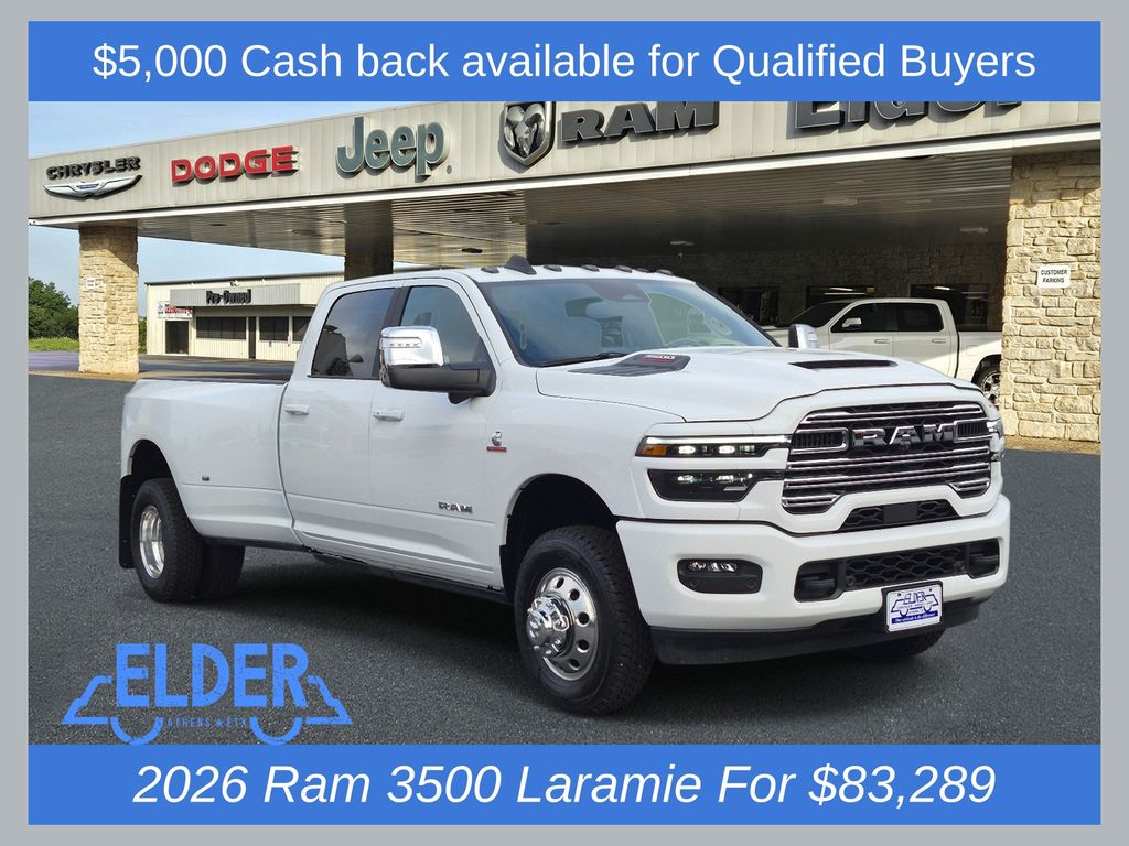 New 2026 Ram 3500 LARAMIE CREW CAB 4X4 8' BOX