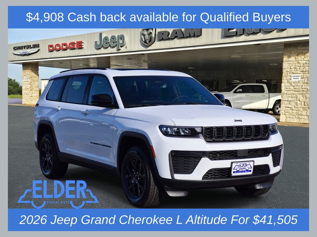 New 2026 Jeep Grand Cherokee L LAREDO ALTITUDE 4X2