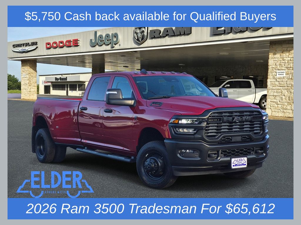 New 2026 Ram 3500 TRADESMAN CREW CAB 4X4 8' BOX