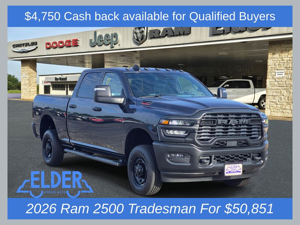 New 2026 Ram 2500 TRADESMAN CREW CAB 4X4 6'4 BOX