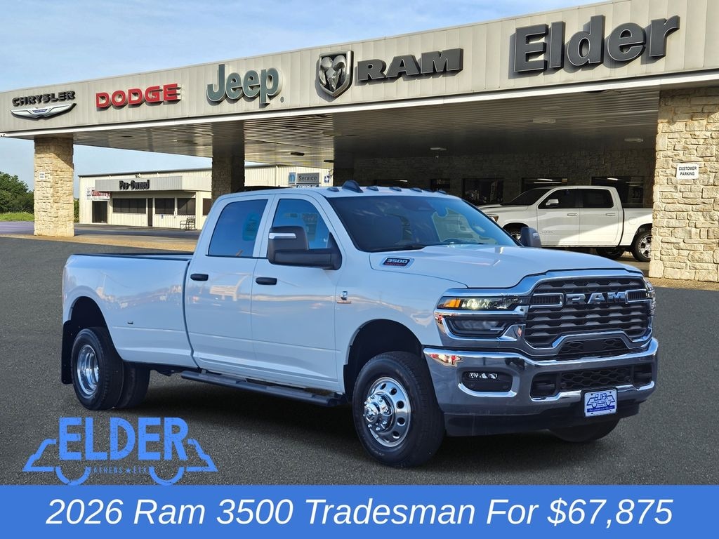 New 2026 Ram 3500 TRADESMAN CREW CAB 4X4 8' BOX Pickup
