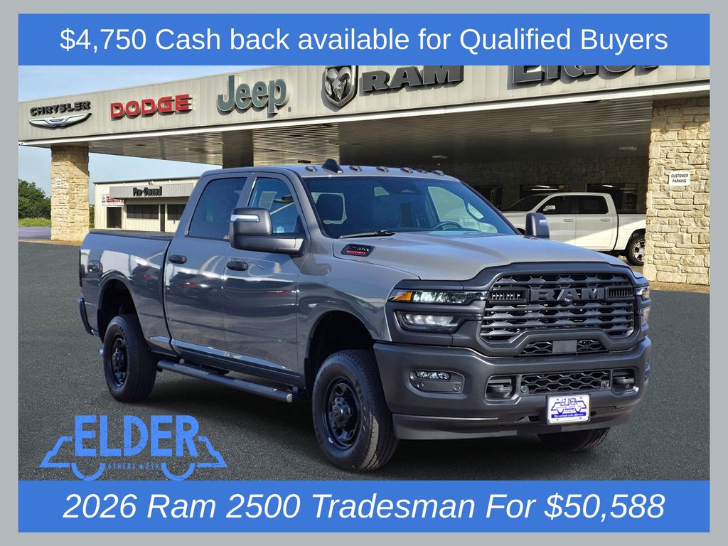 New 2026 Ram 2500 TRADESMAN CREW CAB 4X4 6'4 BOX