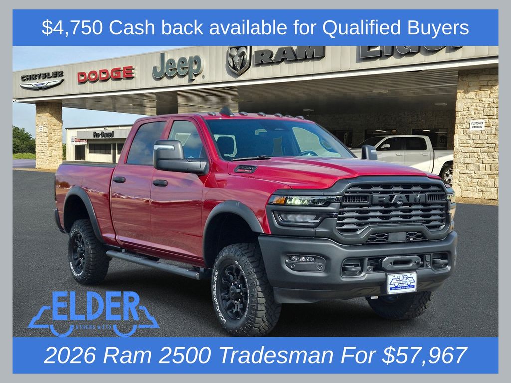 New 2026 Ram 2500 TRADESMAN CREW CAB 4X4 6'4 BOX