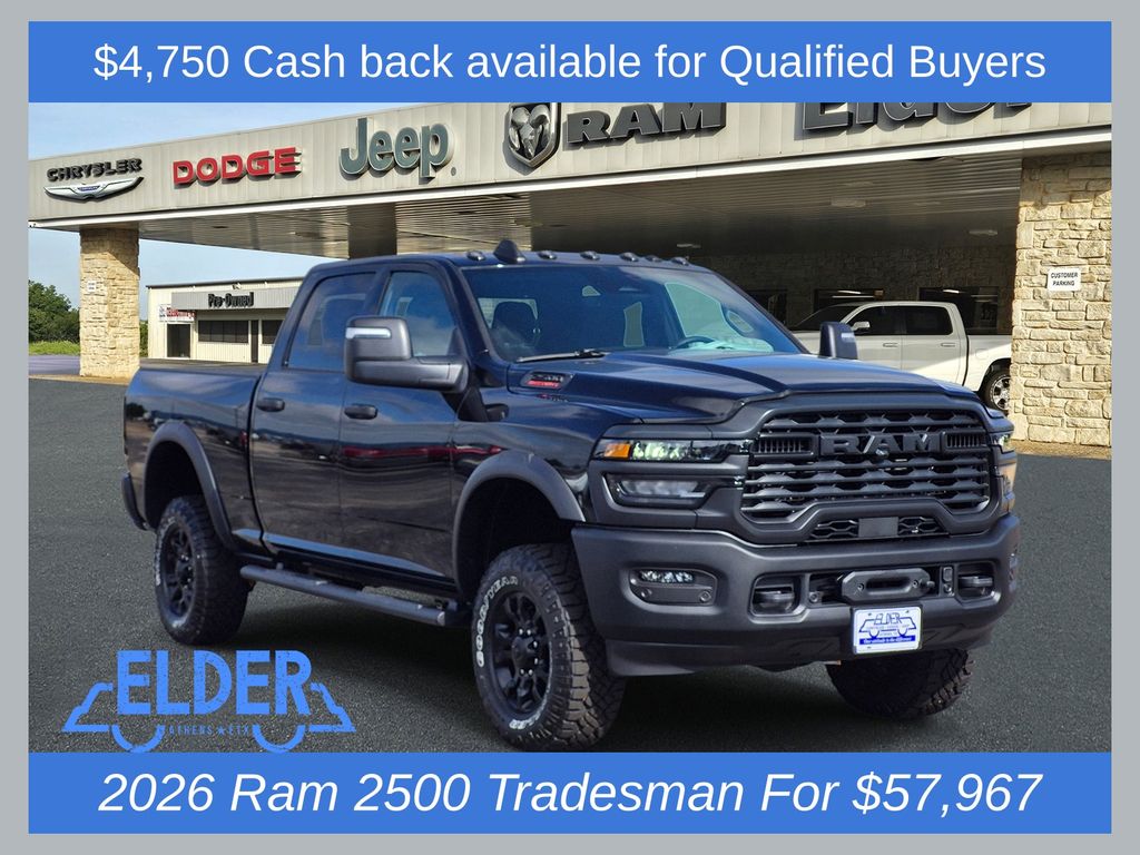 New 2026 Ram 2500 TRADESMAN CREW CAB 4X4 6'4 BOX