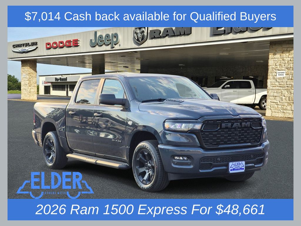 New 2026 Ram 1500 EXPRESS CREW CAB 4X4 5'7 BOX