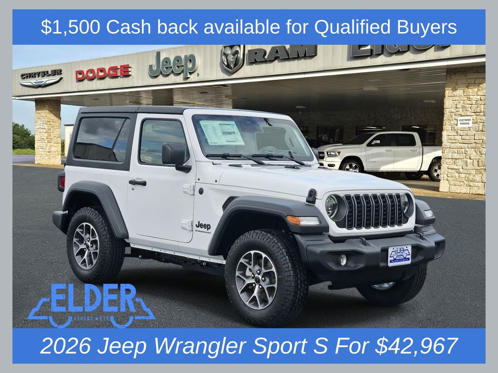 New 2026 Jeep Wrangler 2-DOOR SPORT S