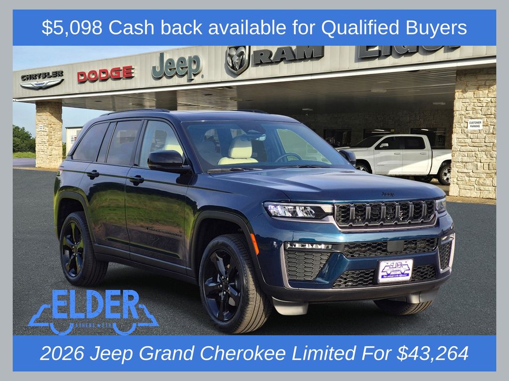 New 2026 Jeep Grand Cherokee LIMITED 4X2