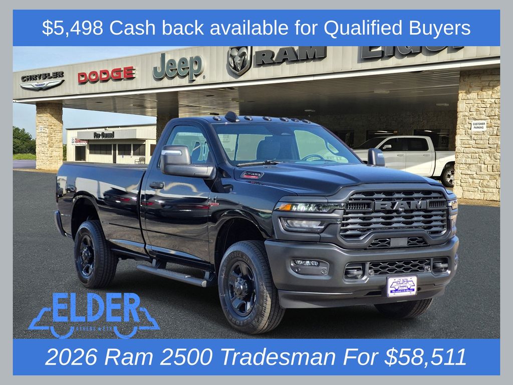 New 2026 Ram 2500 TRADESMAN REGULAR CAB 4X4 8' BOX