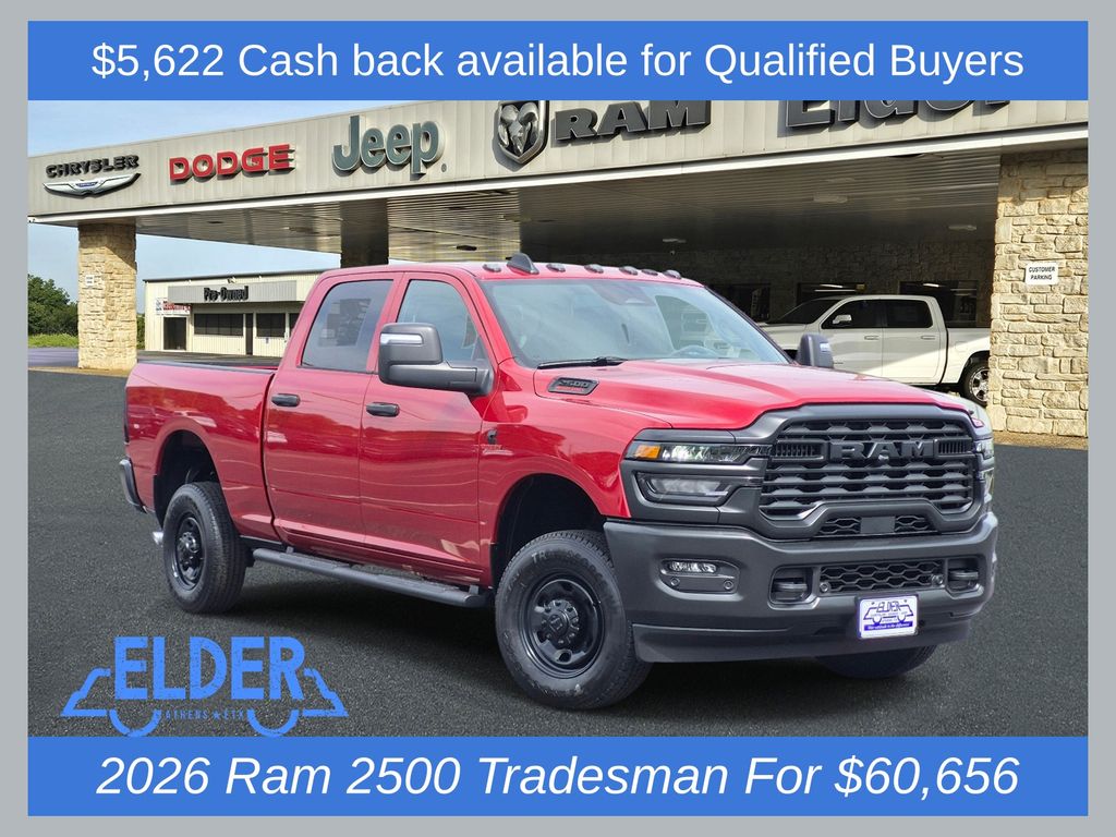 New 2026 Ram 2500 TRADESMAN CREW CAB 4X4 6'4 BOX