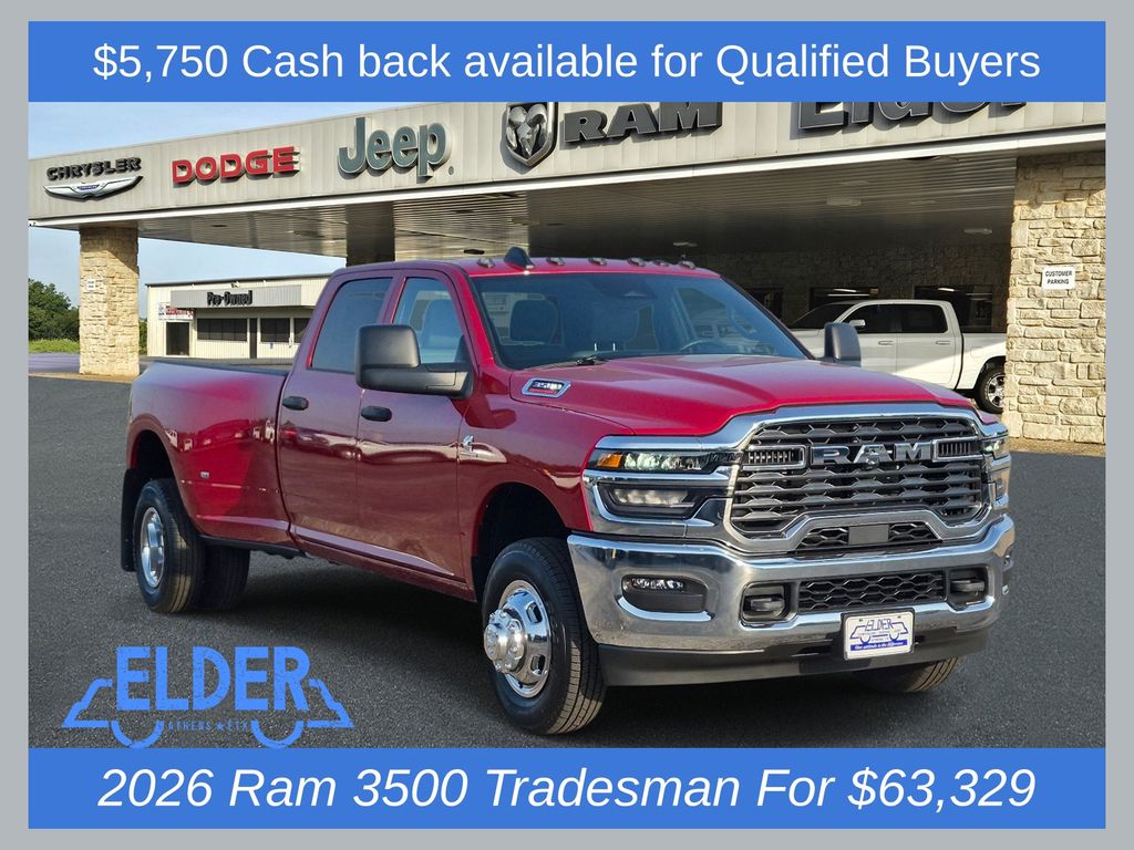 New 2026 Ram 3500 TRADESMAN CREW CAB 4X4 8' BOX